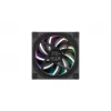 DeepCool FL12R 3-in-1 120-mm-Gehäuselüfter (3er-Pack), Reverse, 4-Pin-PWM, 500-2150 U/min, FDB, Schwarz