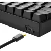 SKILLER SGK50 S4, Gaming-Tastatur schwarz, IT-Layout, Kailh Red