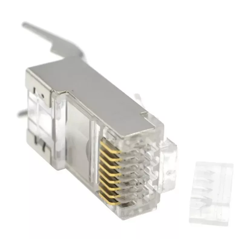 RJ45-Stecker GEMBIRD CAT7 8P8C vergoldet 15µ FTP/SFTP, 100er-Pack