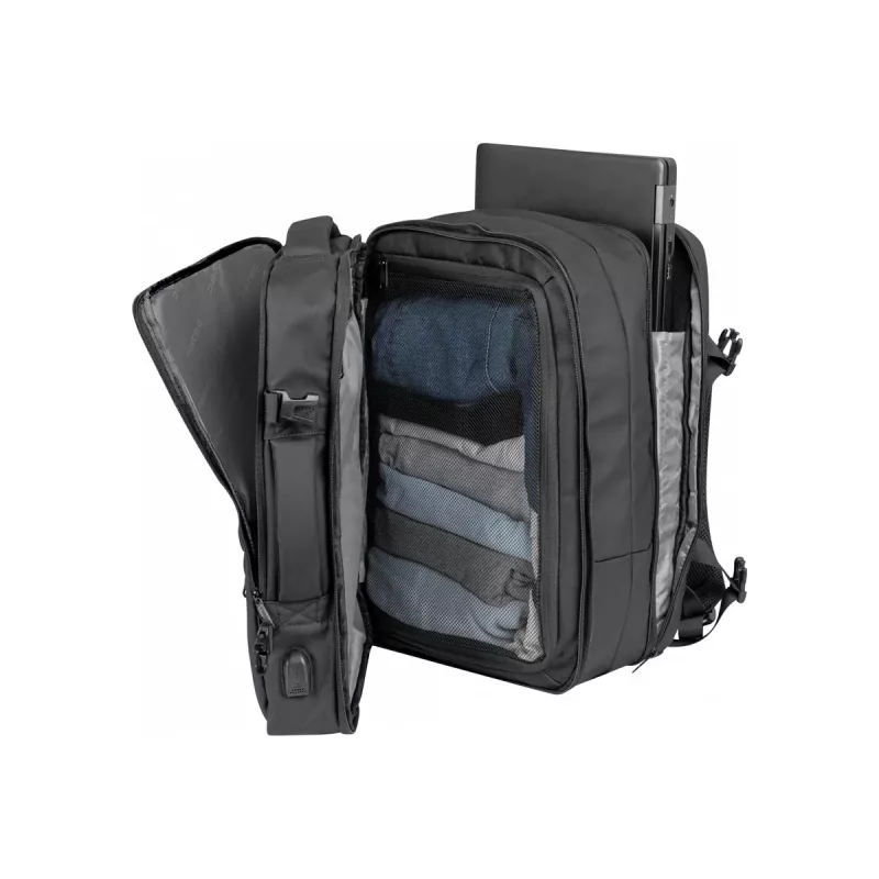 Natec Camel Pro Laptop-Rucksack 17,3 Zoll, Schwarz (NTO-2116)