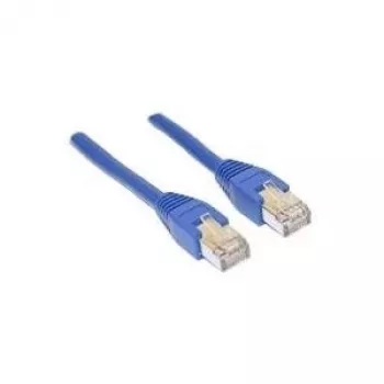 Wentronic Goobay CAT 5e Patchkabel, SF/UTP, Blau, 2 m - CCA Kupfer-Mix (68055)