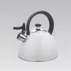 Maestro MR-1302-WG Herd-Pfeifkessel, 2,5 l, weiß