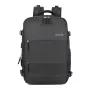 NOVEEN CTB400 Kabinen-Reiserucksack, 40x20x25 cm, schwarz