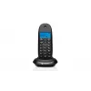 Motorola C1001CB+ DECT-Schnurlostelefon mit Anrufsperre, Anruferkennung, Freisprecheinrichtung, Schwarz
