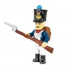 Französische Soldaten Bausteinset, 41 Teile