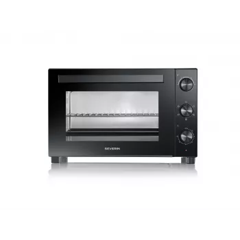 Freistehender Tisch-Elektrobackofen SEVERIN TO 2076 — 46 L, 1800 W, freistehend, schwarz, 515×420×365 mm