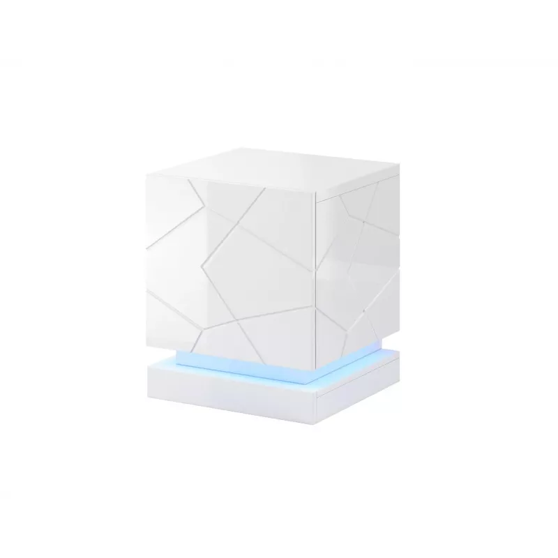 Nachttischbeleuchtung cama meble QIU, 2 Stück, RGB, Aufputz, AC-betrieben
