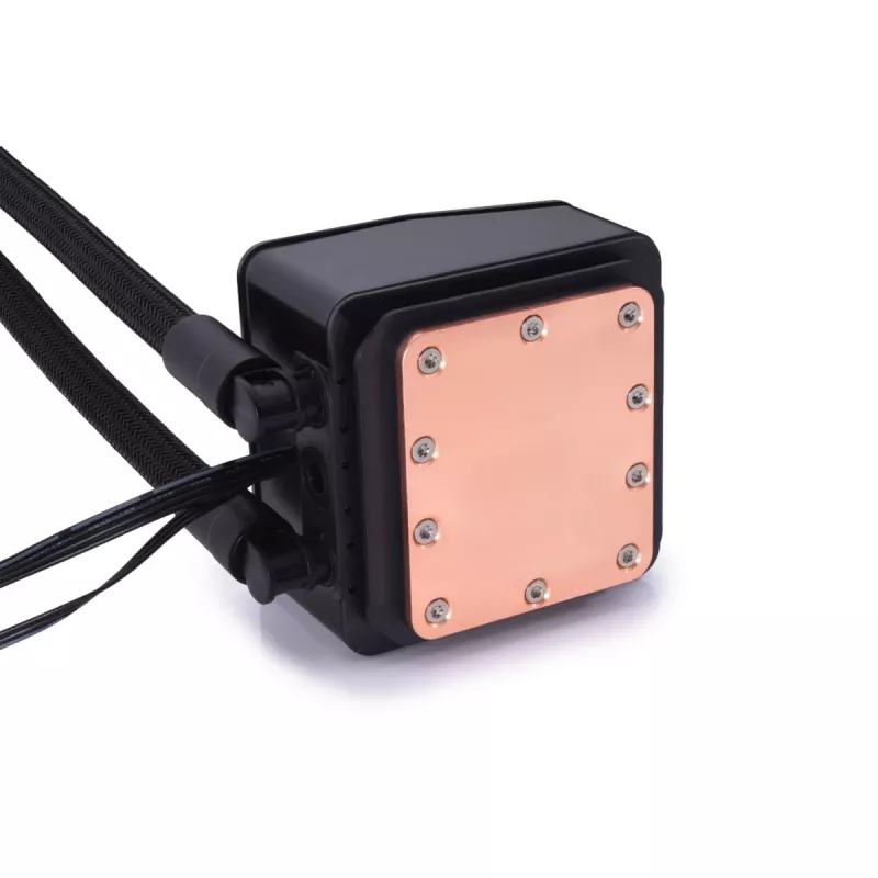 Alphacool T38 Prozessor-Flüssigkeitskühlungsset 12 cm Schwarz