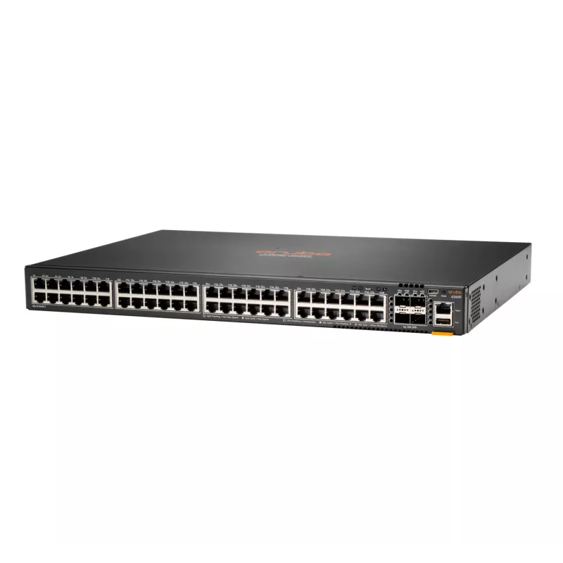 HPE Aruba Networking CX 6200F 48G 4SFP Switch – Managed
