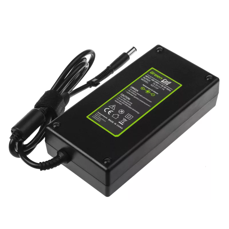 Netzteil Green Cell AD111P 150W 19.5V 7.7A Universelles Laptop-Netzteil Schwarz