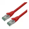 ROLINE RM Patchkabel Cat.6A S/FTP (PiMF), Rot, 0,3 m