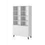 Shelving unit PAFOS 100x40x176.5 cm weiß matt