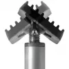 Bessey STE370 Decken- und Montagestütze, Silber/Rot, 2070-3700 mm, mit Pumpengriff