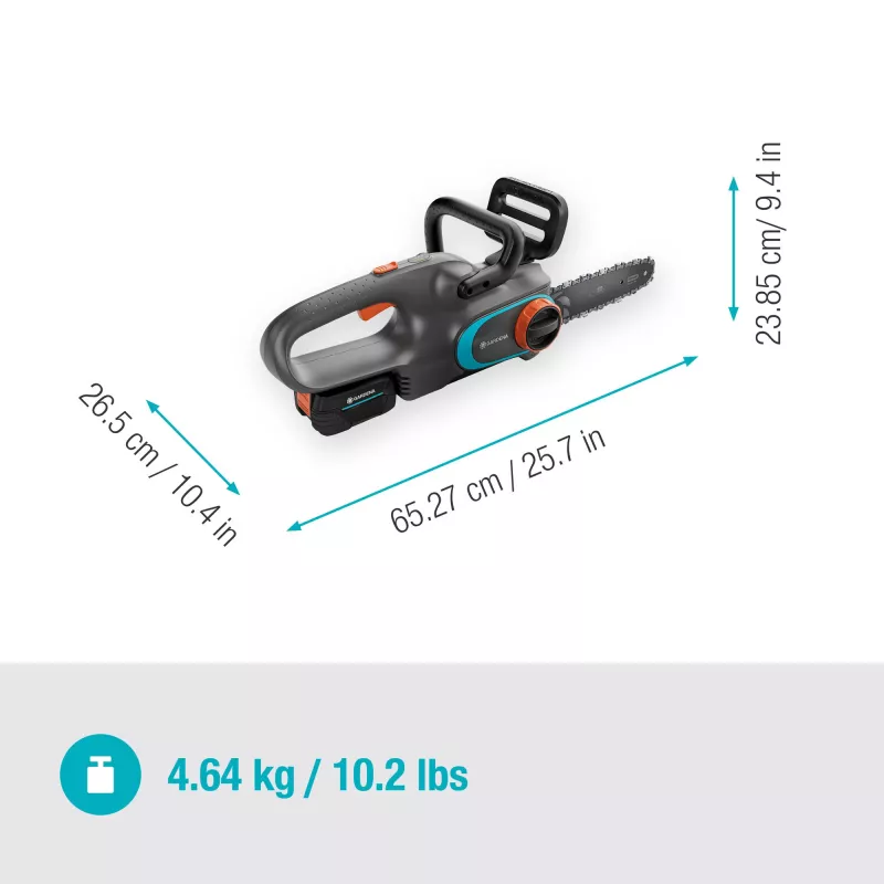 Kettensäge Gardena PowerSaw Schwarz