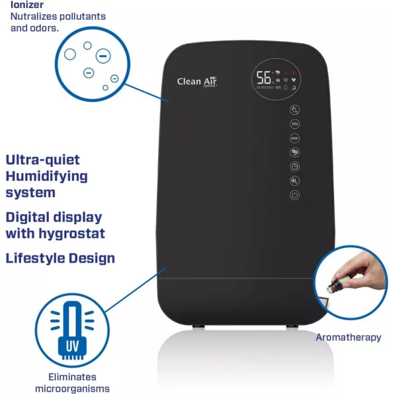 Luftbefeuchter mit IONISATOR/CA-607BSMART Clean Air Optima