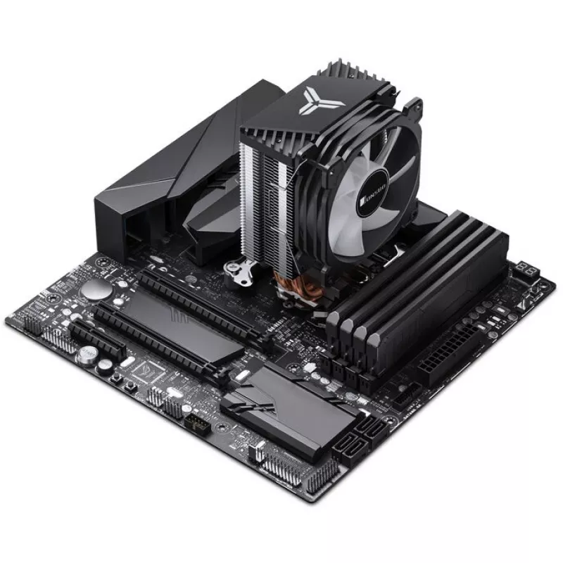 Jonsbo CR-1400 E CPU-Luftkühler, 92 mm, schwarz