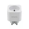 Smarte Steckdose SAVIO AS-01 16A Wi‑Fi 2,4 GHz, Stecker Typ E/F, 220–240 V, 3680 W, weiß