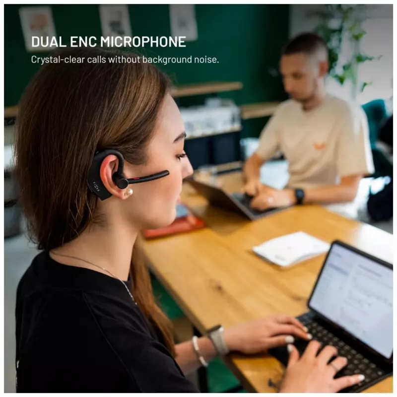 FIXED Talk Pro Bluetooth-Headset, Schwarz