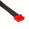 Akyga AK-CA-73 RGB-Lüftersteuerung mit Fernbedienung, 12 Anschlüsse (10 Lüfter + 2 LED-Streifen), Molex-Stromversorgung