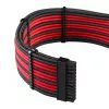 CableMod PRO ModMesh 12VHPWR Kabelverlängerungsset von CableMod – schwarz/rot, PCIe 12VHPWR 16-Pin Verlängerungsset