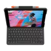 Tastatur Logitech schlank Folio für iPad (7., 8. & 9. Generation)