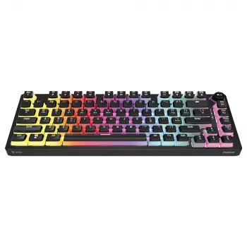 Gaming-Tastatur Savio SAVGK-PHENIX RED PUDDING mechanisch RGB Wireless