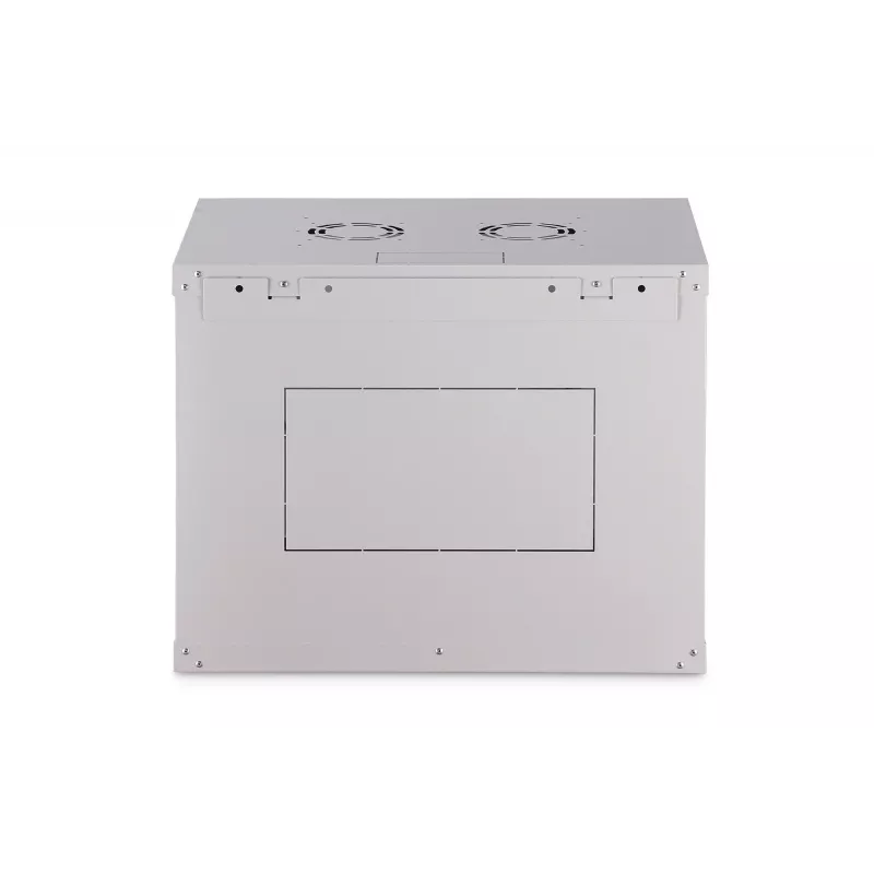 Wandmontiertes 9U-Rack-Gehäuse DIGITUS Dynamic-N DN-37104, 600 x 450 mm, IP20, Schlüsselschloss, unmontiert