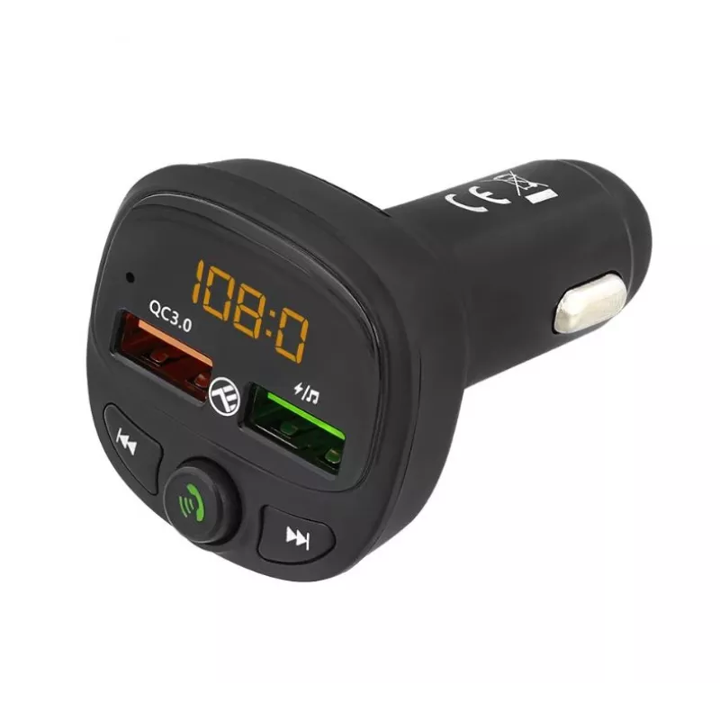 Tellur FMT-B7 Bluetooth-FM-Transmitter, Schwarz