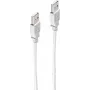 USB-Kabel ShiverPeaks BS77003 3 m USB 2.0 Grau