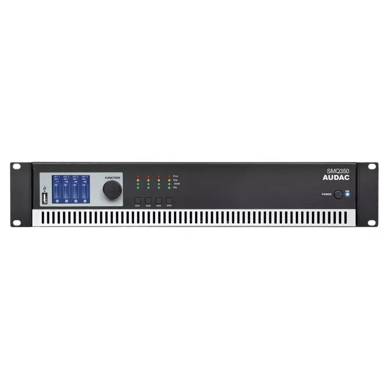 Audioverstärker AUDAC SMQ350 Class D 0.05% THD 95 dB SNR