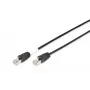Digitus Netzwerkkabel CAT 6 S/FTP Outdoor-Patchkabel RJ-45 Cat6 10 m Schwarz