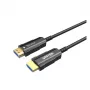 Unitek C11072BK-20M HDMI 2.0 AOC Glasfaserkabel 20 m, 4K 60 Hz, Schwarz