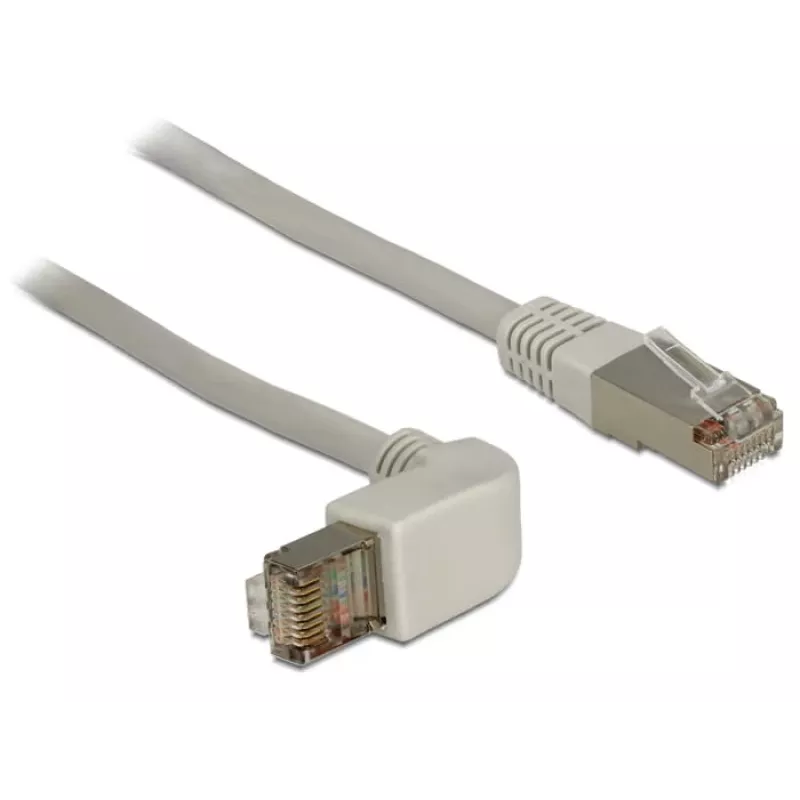 Netzwerkkabel DeLOCK 0,5 m Cat.6A RJ-45 S/FTP Grau
