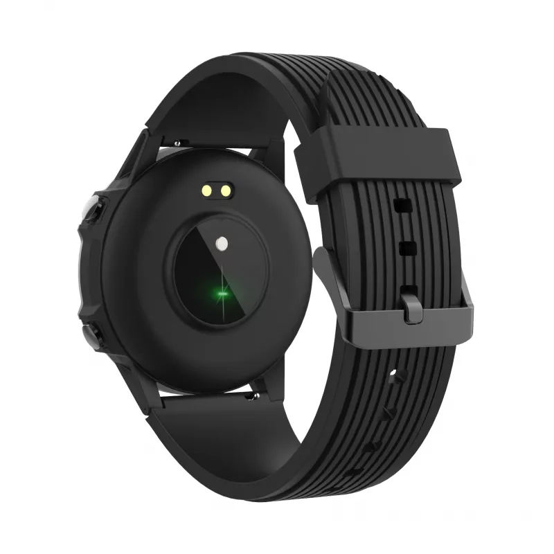 Denver SW-351 Smartwatch, 1,3″ IPS-Touchscreen, Pulssensor, IP68, Bluetooth, schwarz