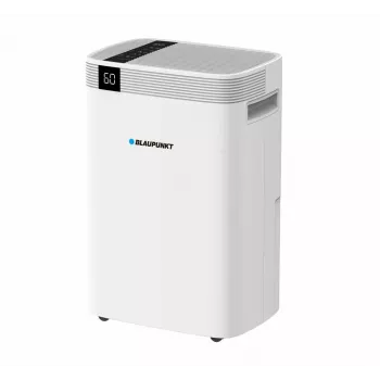 Luftentfeuchter BLAUPUNKT ADH601 — 2,5 l Tank, 16 l/24h, 245 W, 48 dB, Wi‑Fi, für 20–40 m², weiß