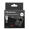 Batterieladegerät QOLTEC Charger AGM GEL STD 6V 1A für 6V Blei-Säure-Batterien, AGM und Gel