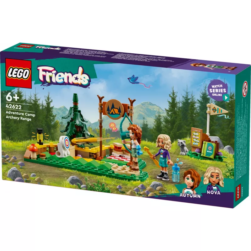 LEGO Friends Bogenschießen-Abenteuercamp 42622 — 157 Teile, 2 Minifiguren, Alter 6+