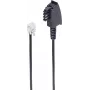 Telefonkabel ShiverPeaks BS70000-3 3 m Schwarz TAE F RJ-11