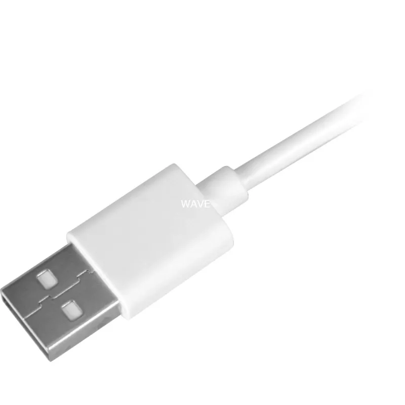 USB-Adapterkabel Sharkoon USB 2.0 A auf USB-C 1,5 m, weiß