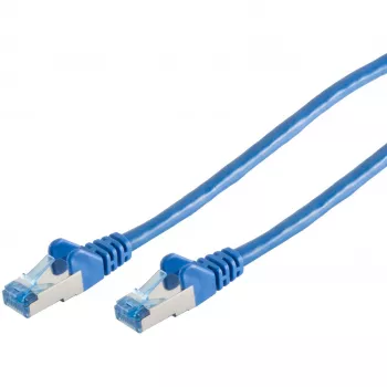 Netzwerkkabel S/CONN 75715-B Blau 5m Cat6a S/FTP