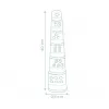 Little Smoby Magic Tower Wasserpyramide zum Stapeln