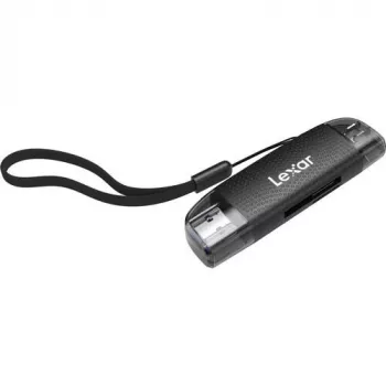 Kartenleser Lexar LRW310X-BNBNG USB 2.0 Typ-A/Typ-C Schwarz