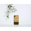 Smartphone-Hülle man and wood für iPhone X/XS — Bambuswald Schwarz