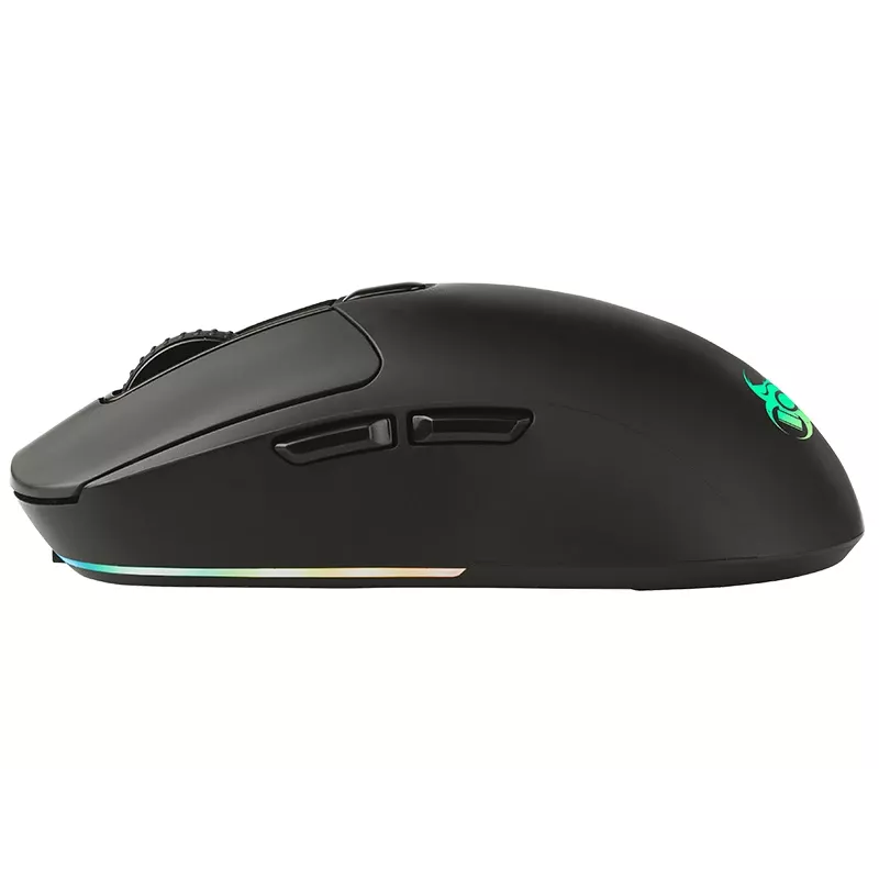 Tracer GameZone Thor RGB kabellose Gaming-Maus, 2,4 GHz + Bluetooth, 10000 DPI, Schwarz