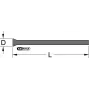 Schraubenfeder KS Tools 203.0010 1 Stk