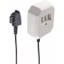 ShiverPeaks BS71010-6 Telefonkabel 6 m Schwarz Weiß