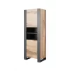 WOOD Regal 65x40x170,5 Wotan-Eiche + Anthrazit