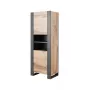 WOOD Regal 65x40x170,5 Wotan-Eiche + Anthrazit