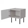 Nachttisch Cama LUCCA, cama meble, 47x40x52 cm, cashmere, MDF/Spanplatte, 2er-Set