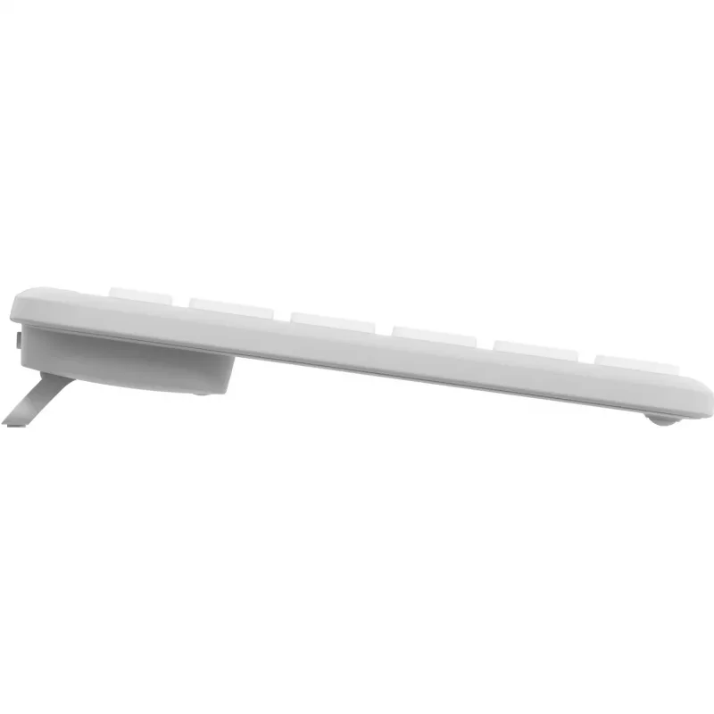 Logitech MK950 Signature Slim Tastatur Maus inklusive Office RF Wireless + Bluetooth QWERTZ Deutsch Graphite Weiß